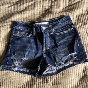 BKE Buckle Womens Distressed Denim Stella Blue Size 27
